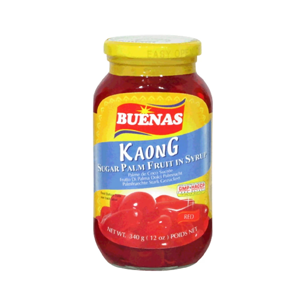 Buenas Sugar Palm Fruit - Kaong Red 340g