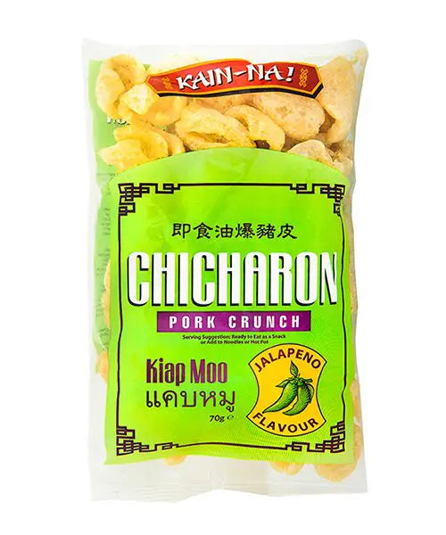 Kain-Na! Chicharon Jalapeno Flavour 70g