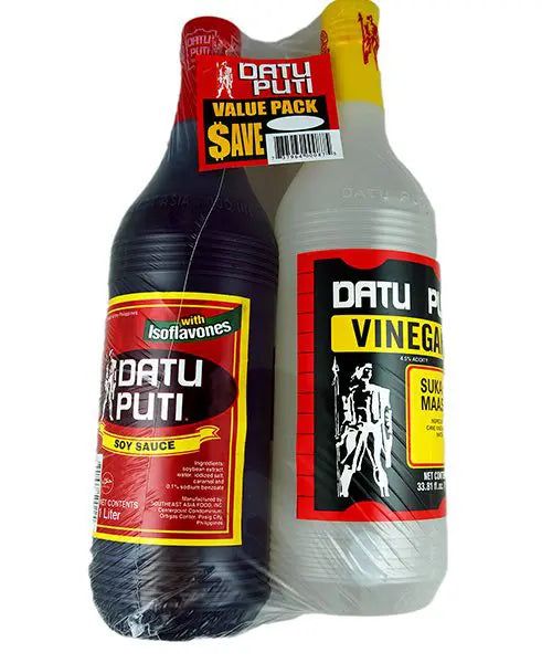 Datu Puti Value Pack (Soy Sauce / Vinegar)